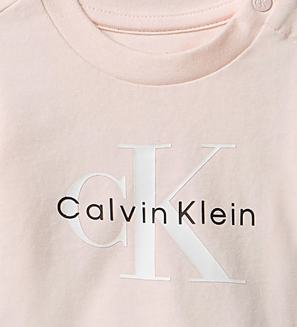 Calvin Klein T-shirt - CK Logo - Pearl Multi
