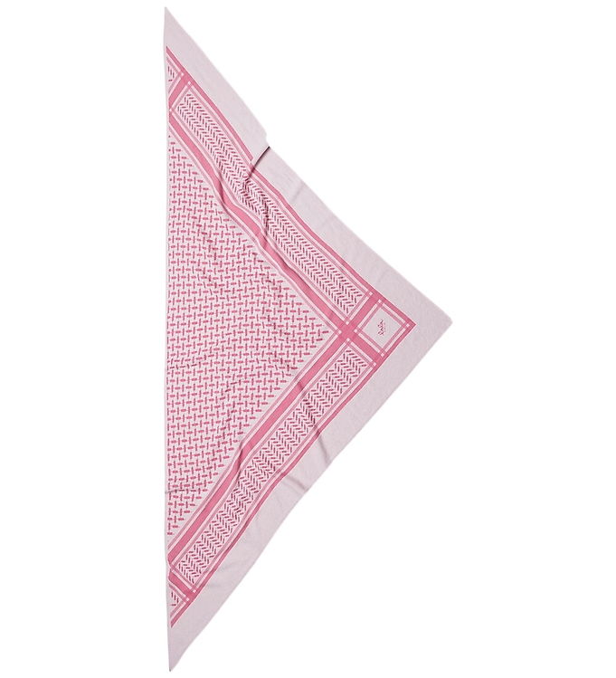 Lala Berlin Tørklæde - 162x85 - Triangle Trinity M - Quarzo Rosa