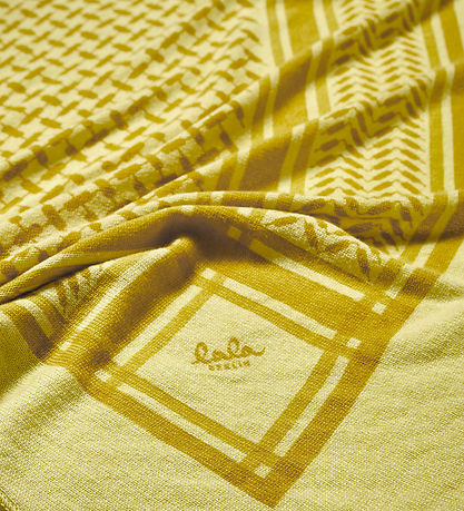 Lala Berlin Tørklæde - Triangle Trinity M - Limone