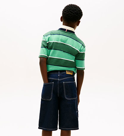 Tommy Hilfiger Shorts - Denim - Baggy - Rinse Denim