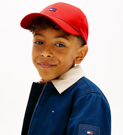 Tommy Hilfiger Kasket - Rapid Red