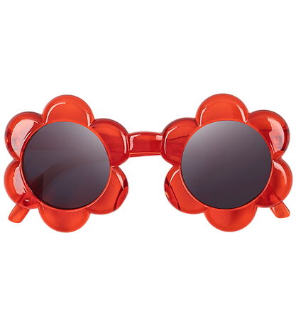Konges Sløjd Solbriller - Junior Flower - Rød
