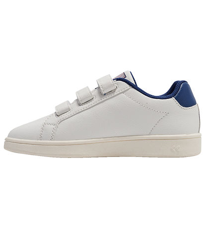 Hummel Sko - Match Point JR - White/ Navy/ Red