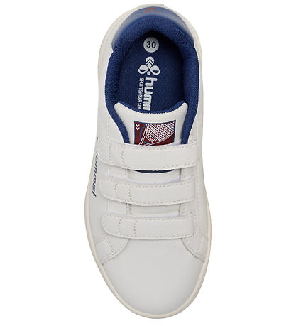 Hummel Sko - Match Point JR - White/ Navy/ Red