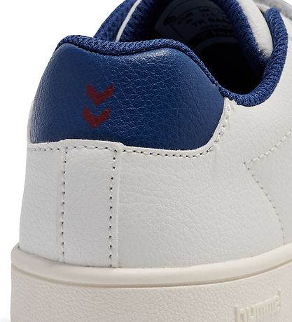 Hummel Sko - Match Point JR - White/ Navy/ Red
