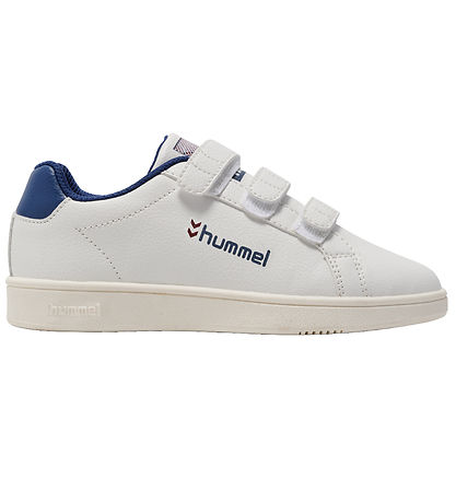 Hummel Sko - Match Point JR - White/ Navy/ Red