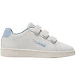 Hummel Shoes - Match Points Jr - White/Blue/Pink