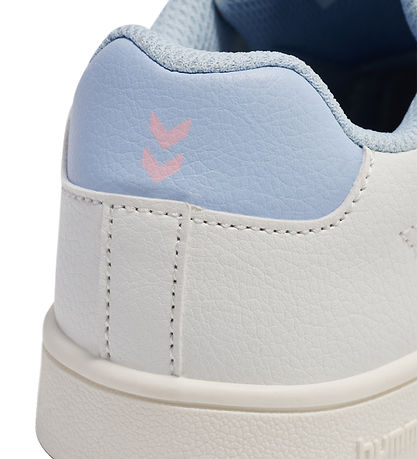 Hummel Sko - Match Point JR - White/ Blue/ Pink