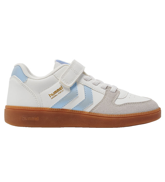 Hummel Sko - Handball Perfekt SP JR - White/ Metallic Blue