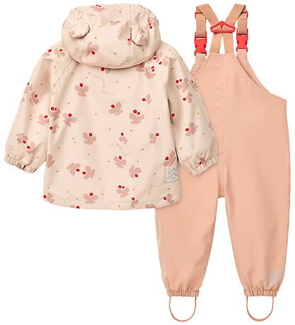 Liewood Regntøj - PE - Manu - Butterfly/ Apple Blossom