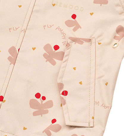 Liewood Regntøj - PE - Manu - Butterfly/ Apple Blossom