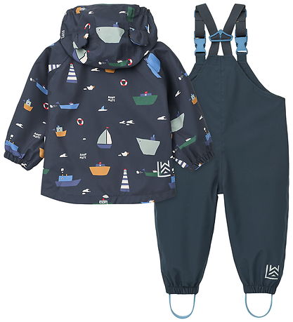 Liewood Regntøj - PE - Manu - Sailing/ Classic Navy