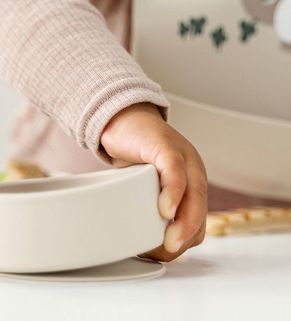 Done by Deer Spisesæt - Silikone - Stick & Stay - Tiny Farm - Sa