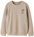 Name It Sweatshirt - NkmVasse - Chateau Gray/Palm