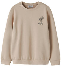 Name It Sweatshirt - NkmVasse - Chateau Gray/Palm