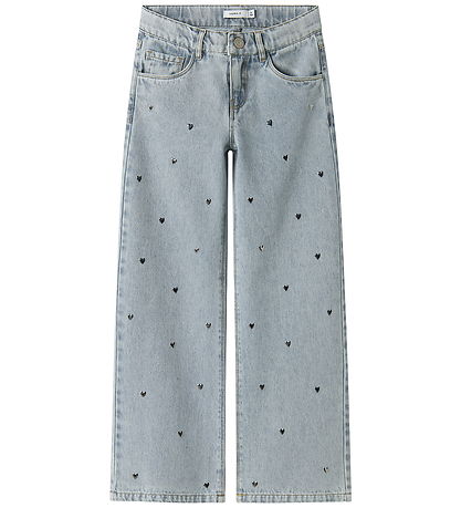 Name It Jeans - Wide - NkfRose - Light Blue Denim