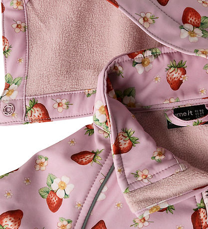 Name It Softshelldragt - Noos - AOP - NmfAlfa - Keepsake Lilac/S