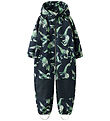 Name It Softshell Suit w. Fleece - Noos - AOP - NmmAlfa - Dark p