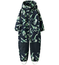 Name It Softshelldragt m. Fleece - Noos - AOP - NmmAlfa - Dark S
