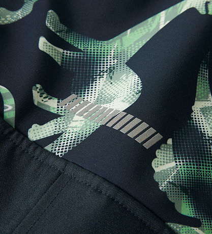 Name It Softshelldragt m. Fleece - Noos - AOP - NmmAlfa - Dark S