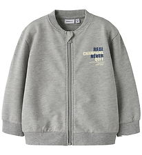 Name It Cardigan - Sweat - NmmDalm - Grey Melange