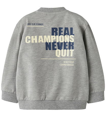 Name It Cardigan - Sweat - NmmDalm - Grey Melange