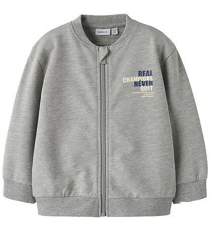 Name It Cardigan - Sweat - NmmDalm - Grey Melange