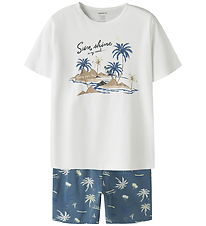 Name It Nattøj - 2-delt - Noos - NkmNightset - Bluefin