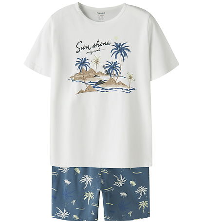 Name It Nattøj - 2-delt - Noos - NkmNightset - Bluefin