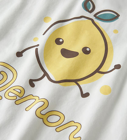 Name It Nattøj - 2-delt - Noos - NkmNightset - Lemon - Maneral B