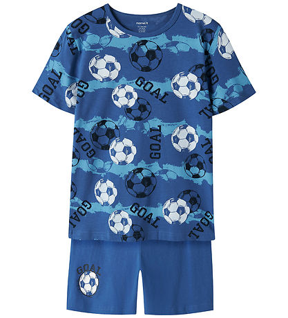 Name It Nattøj - 2-delt - Noos - NkmNightset - Football - Delft