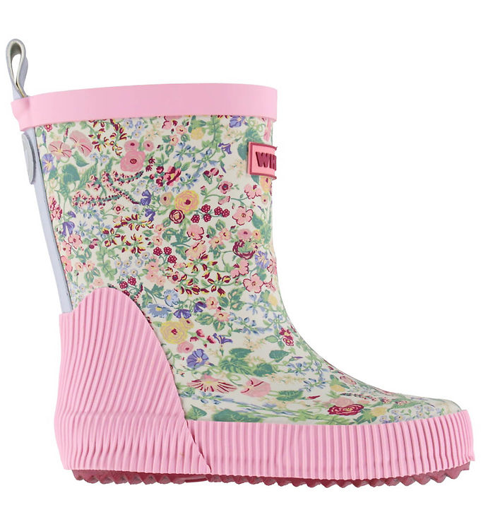 Wheat Gummistøvler - Welly - Cool Sky Flowers