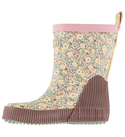 Wheat Gummistøvler - Welly - Rose Shadow Flowers