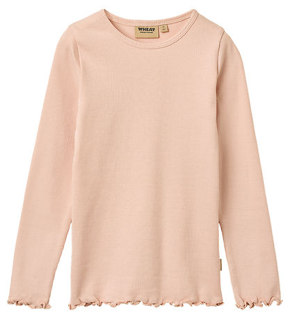 Wheat T-shirt - Ida - Rib - Powder