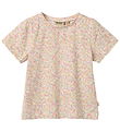 Wheat T-shirt - Manna - Blush Flower Meadow