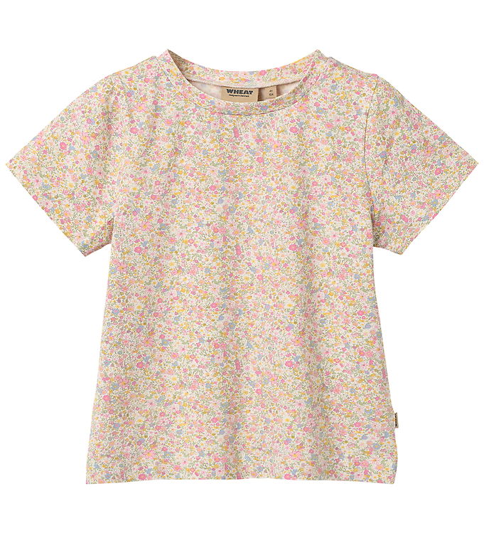 Wheat Manna - T-shirt - Blush Flower Meadow