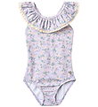 Wheat Swimsuit - UV40+ - Doris - Purple Light Petunias