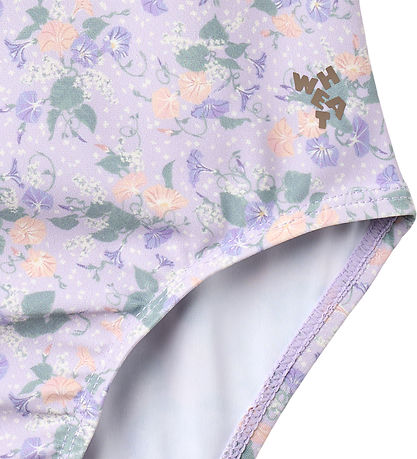 Wheat Badedragt - UV40+ - Doris - Purple Light Petunias