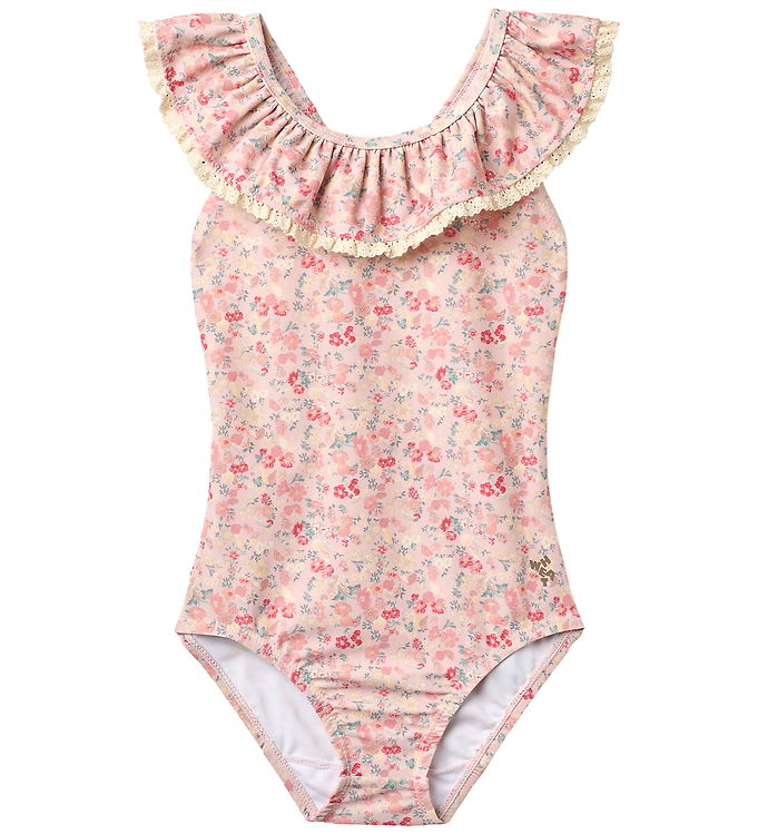 Wheat Badedragt - UV40+ Doris - Powder Flowers And Seashells