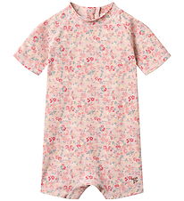 Wheat Badeheldragt - UV40+ - Cas - Powder Flowers And Seashells