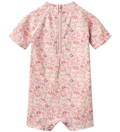 Wheat Badeheldragt - UV40+ - Cas - Powder Flowers And Seashells