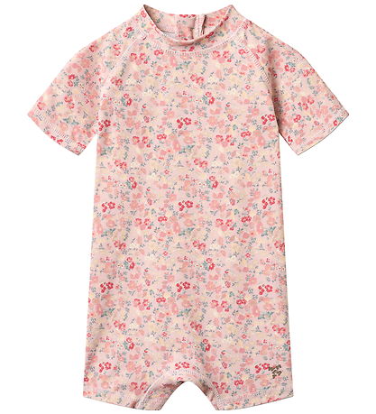 Wheat Badeheldragt - UV40+ - Cas - Powder Flowers And Seashells