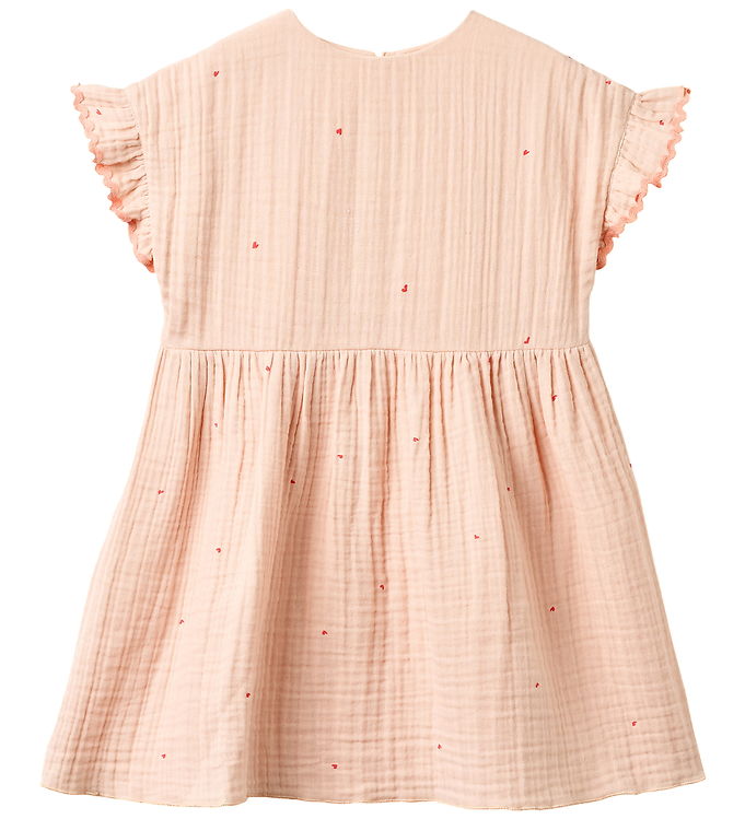 Wheat Kjole - Musselin - Thit - Powder Hearts billede