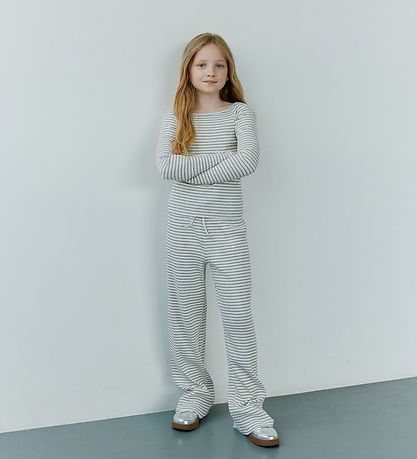 Sofie Schnoor Bluse - SomaSY - Grey Striped