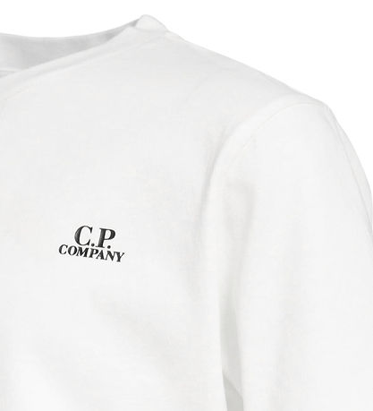 C.P. Company T-shirt - Gauze White m. Print