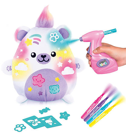 Airbrush Plush Bamse - Kawaii Bear