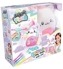 Airbrush Plush Bamse - Kawaii Kitty