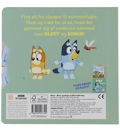 Forlaget Gyldendal Billedbog - Bluey og Bongos Krible-Krable-Bog