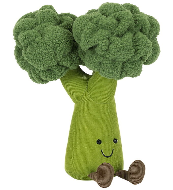 Jellycat Bamse - 24x21 cm - Amuseables Broccoli