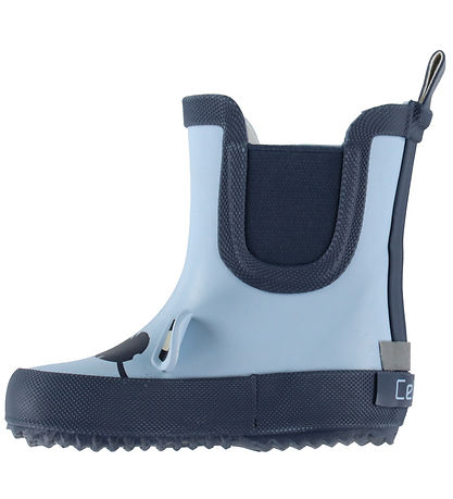 CeLaVi Gummistøvler - Kort - Pirate Face 3D - Blue Fog